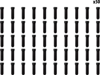 Black cable stops x50 pcs