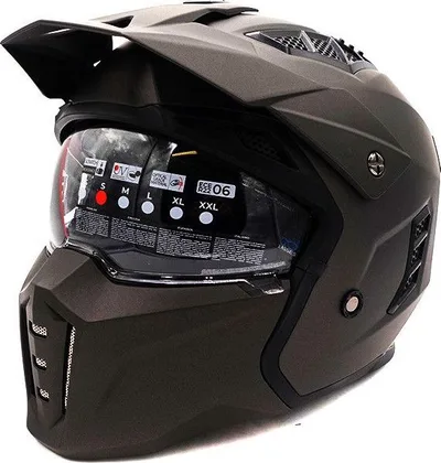Street Helmet Soldier (size S to XL) - matte bronze