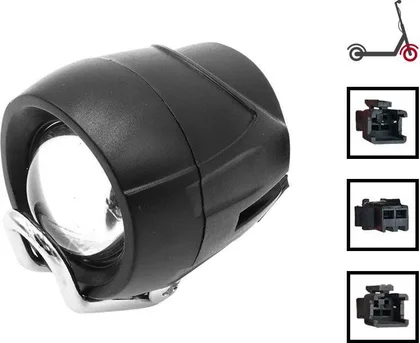 Black LED light and front horn