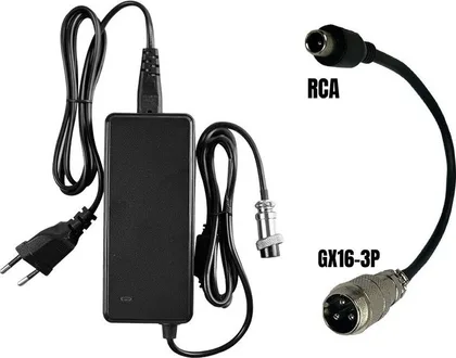 36V ➡️ 42V / 2A Charger (RCA connector)