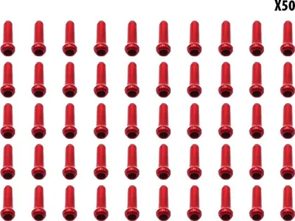 Red cable stops x50 pcs