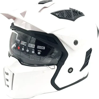 Trooper Street Helmet (size S to XL) - white