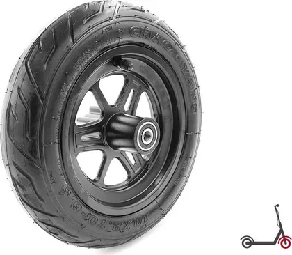 Complete front wheel with Ocean Drive X9 rim