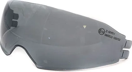 Smoked interior visor for full-face helmets