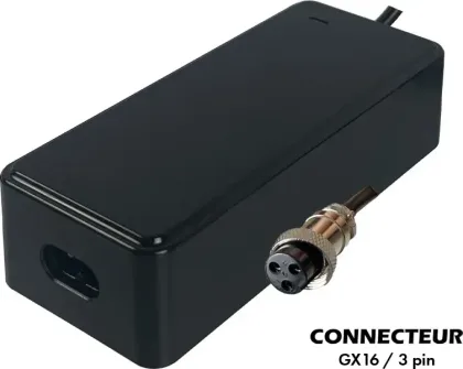 24V ➡️ 29.4V / 2A charger (GX16-3p connector)