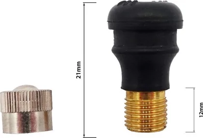 Right tubeless valve for electric scooter