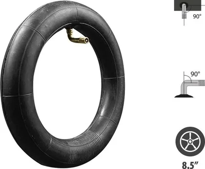 Inner tube 8.5x2 rim 140 mm valve 90x90°