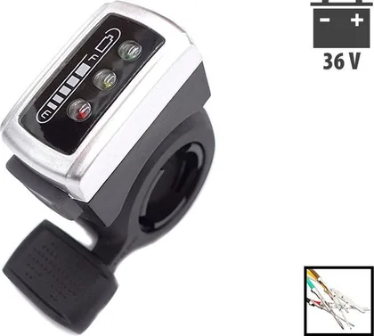 Accelerator trigger indicator battery 36V