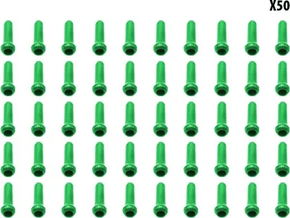 Green cable stops x50 pcs