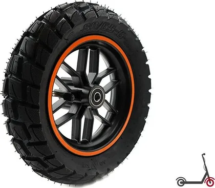 Front wheel with Kukirin G2 Max rim