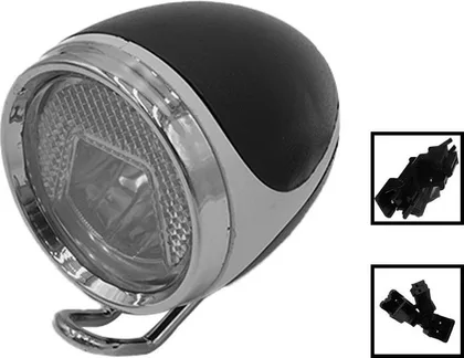 Chrome LED light and horn