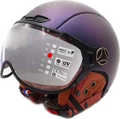 JET matt blue chameleon helmet (sizes XS to XXL)