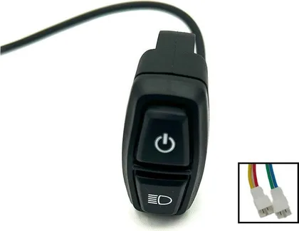 Convenient headlight switch / Power Dualtron Popular