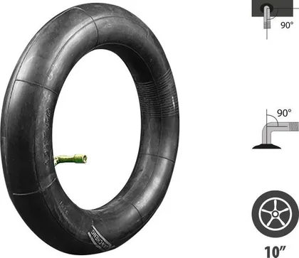 Inner tube 10x2.50 reinforced valve 90x90°