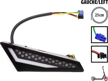 Left front light assembly Kukirin T3