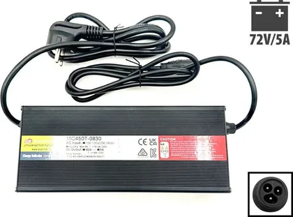 Dualtron 72V 5A fast charger LP-16 socket