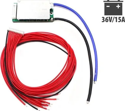 BMS 36v 15A internal charging port