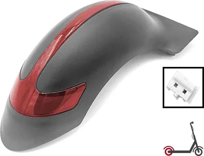 Rear Mudguard With LED Dualtron Pop