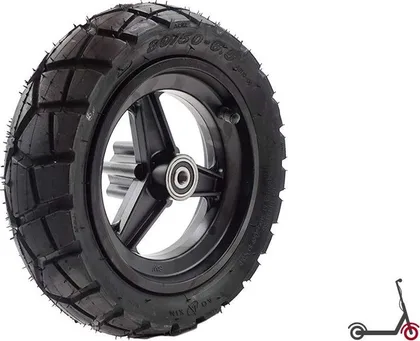 Front wheel with Kukirin T3 rim