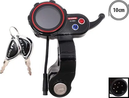 Display Njax key switch