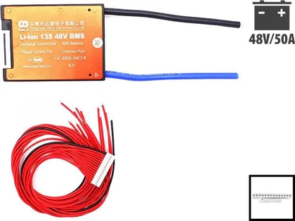 BMS Daly 48V 13S 50A