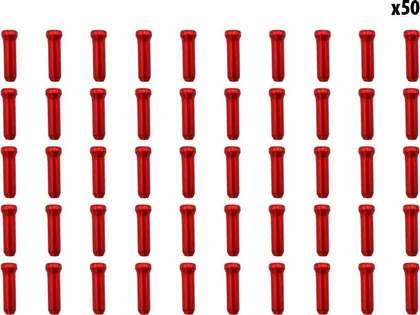 Red cable stops x50 pcs