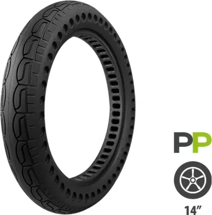 Solid tire for balance bike, 14 inches