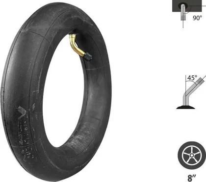 Inner tube 8x2 valve 90x45°