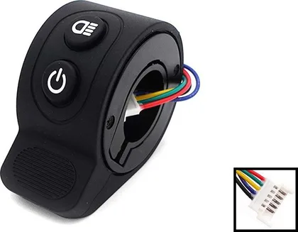 Accelerator ON/OFF button + Lights