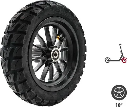Front wheel with Kukirin M4 Max rim