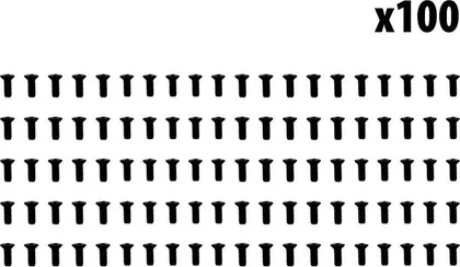 Xiaomi Pro2 mudguard support side screws x100 pcs