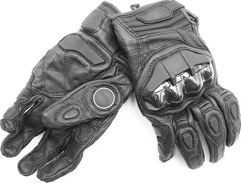 Race leather gloves - 4 seasons (sizes S to XXL)
