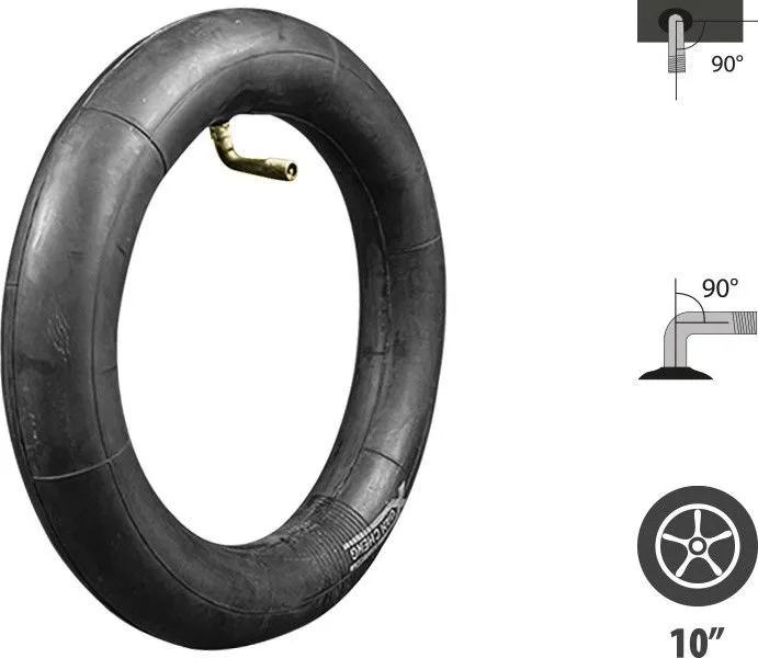 Inner tube 10x2.125 valve 90x90°