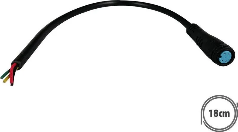 Waterproof 4-pin female connector