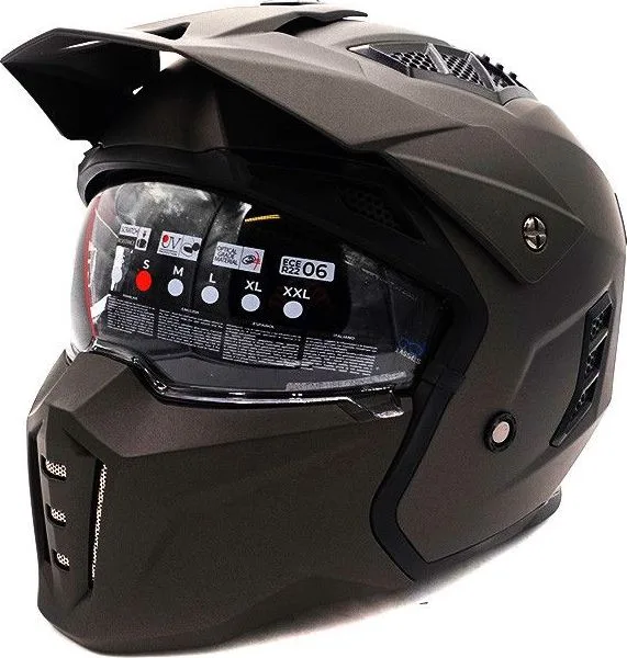 Street Helmet Soldier (size S to XL) - matte bronze