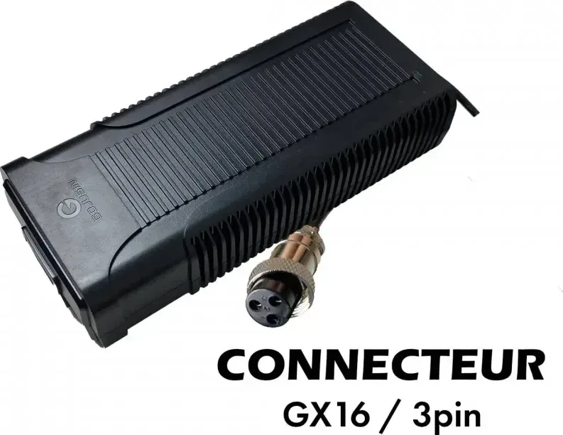 52V➡️ 58.8V / 3A Charger (GX16-3p connector)