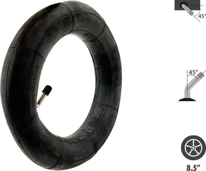 Inner tube 8.5x2 rim 140 mm valve 45x45°