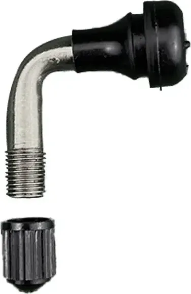 90° angled tubeless valve for electric scooter