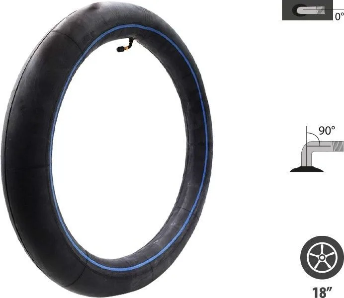 Inner tube 18x2.50 0x90° valve