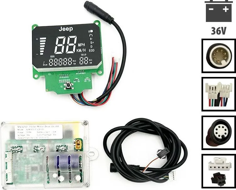 36V Jeep Urban Camou display and controller kit