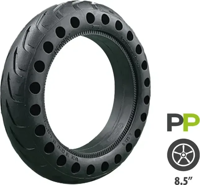 8.5x2 Solid Tire Zero 8 & 9 Front / Inokim Light 1 & 2