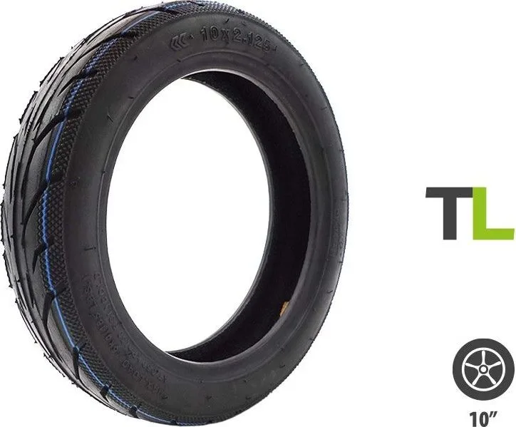 Tire 10x2.125-6.5 tubeless Ninebot F