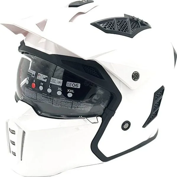 Trooper Street Helmet (size S to XL) - white