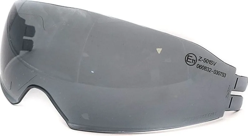 Smoked interior visor for full-face helmets