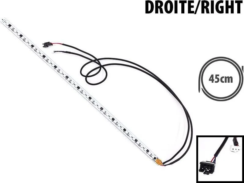 LED Straight Column Dualtron Mini With Receiver 2 Cables 45Cm