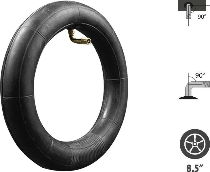 Inner tube 8.5x2 rim 140 mm valve 90x90°