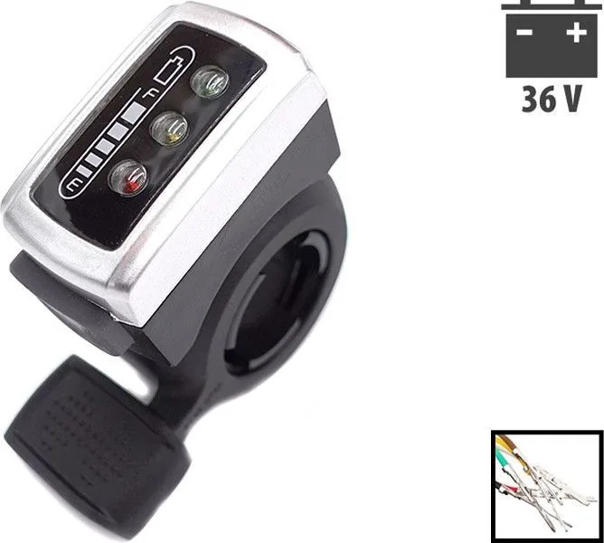 Accelerator trigger indicator battery 36V