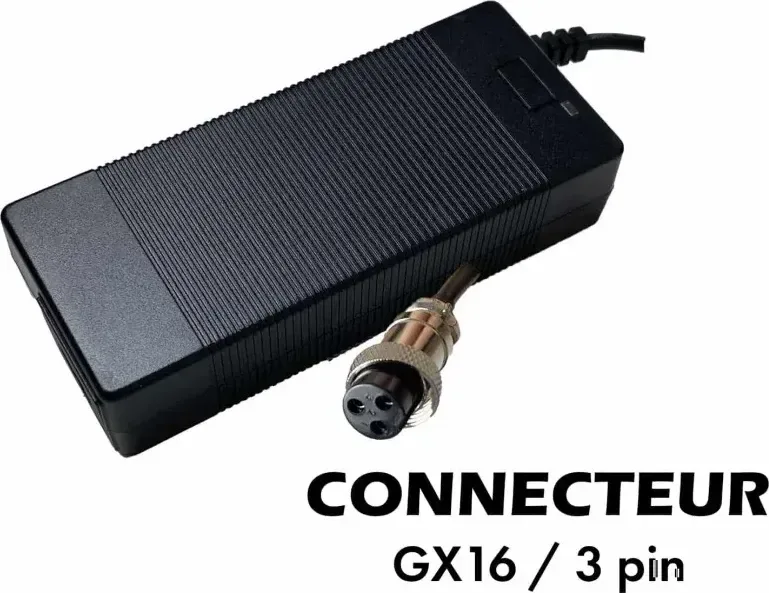 36V➡️ 42V / 3A Charger (GX16-3p connector)
