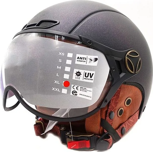 JET matt green chameleon helmet (sizes XS to XXL)