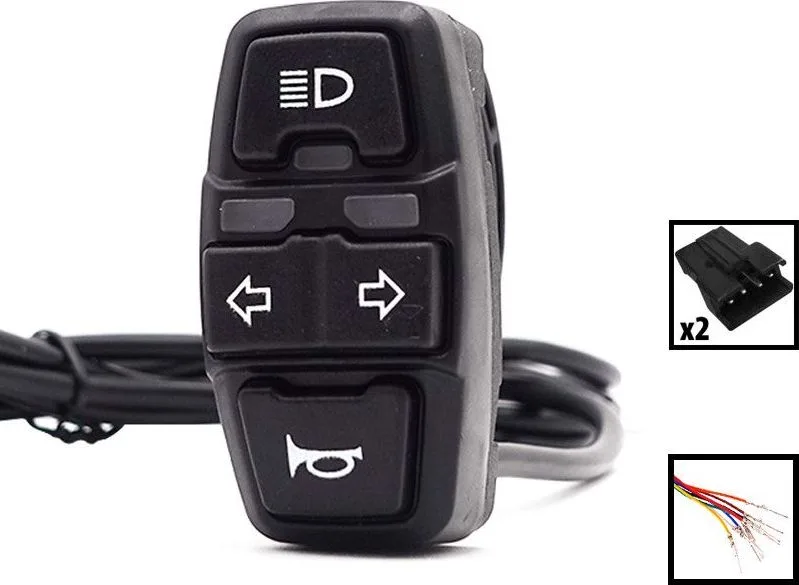 Turn signal switch headlight horn Minimotors